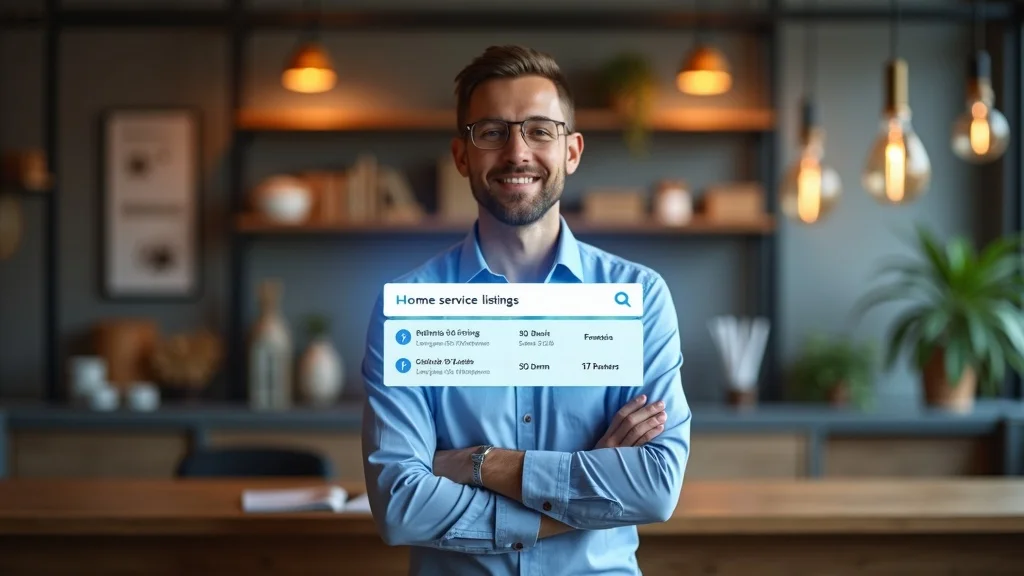 Ranking multiple times on local search engine results with different home service websites for maximum visibility.