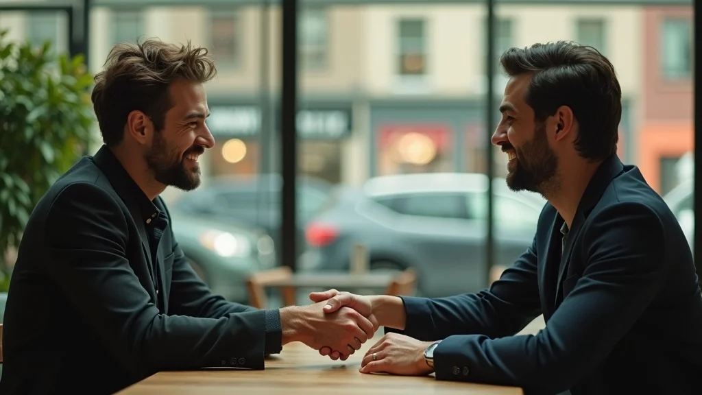 Founder meeting with investor aligning vision and fostering trust to build investor confidence