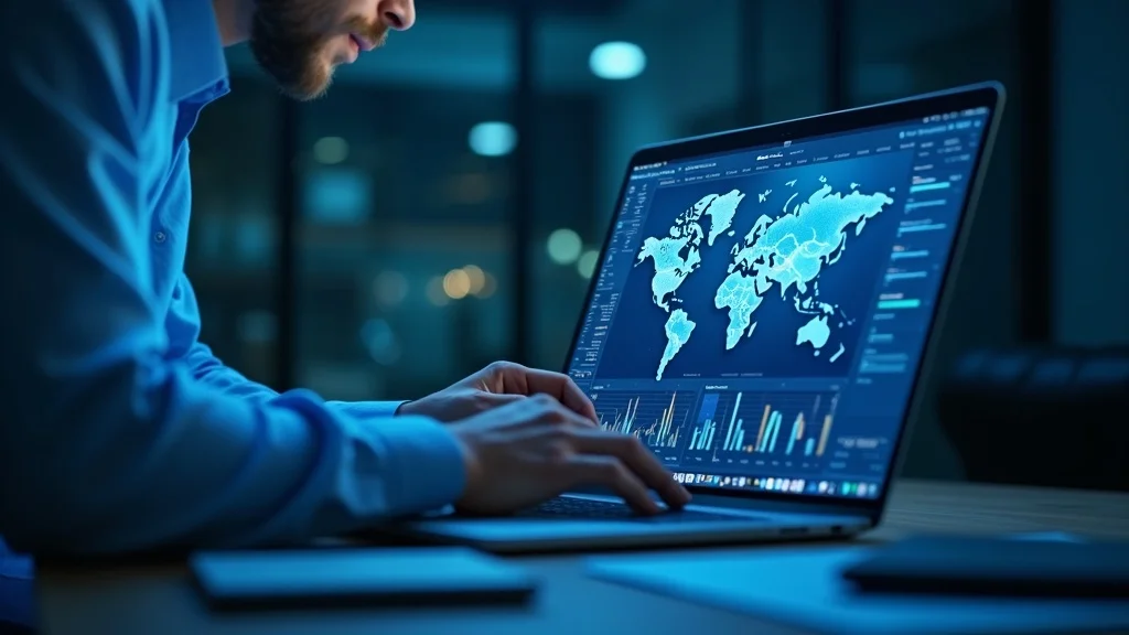 Innovative tech startup team collaborating in a creative coworking space