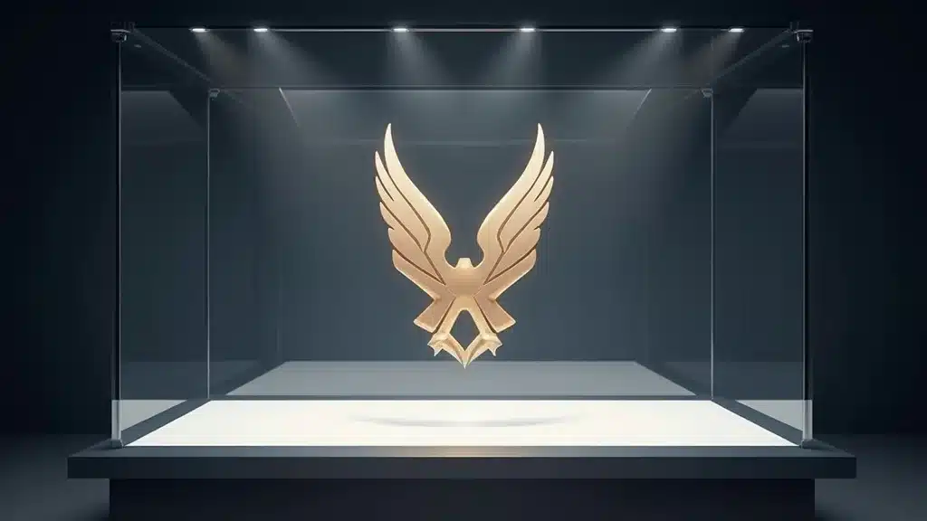 brand logo in the spotlight as the chosen default in ai-driven search environments