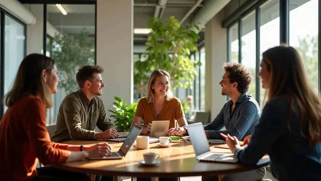 Irvine Eureka Building coworking space and Orange County SaaS founders collaborating