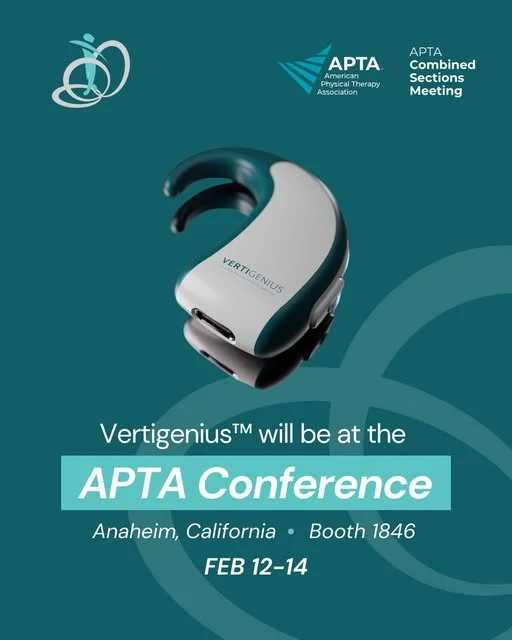 Vertigenius wearable medical device for remote therapeutic monitoring in vestibular rehab