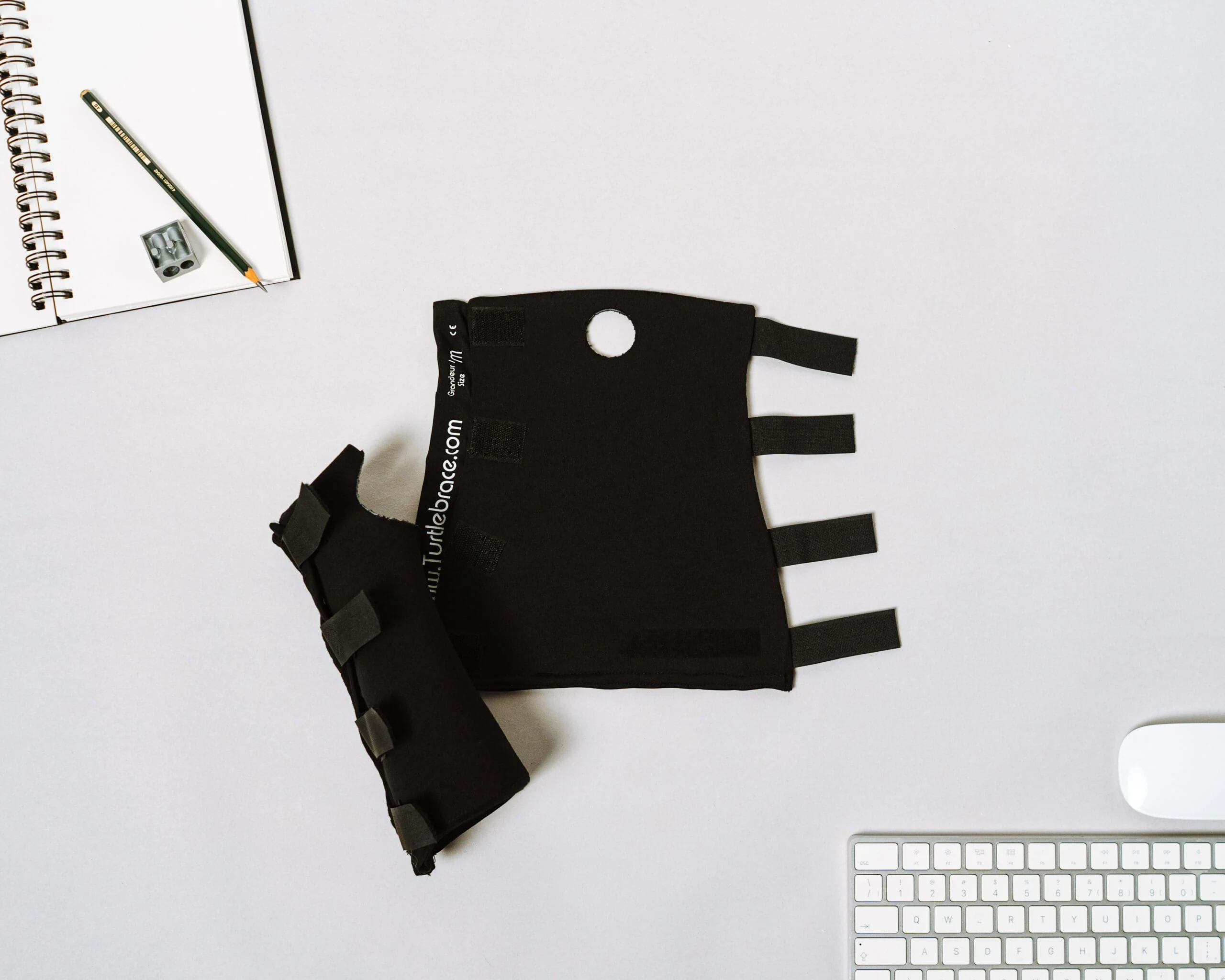 Diverse patients of all ages wearing comfortable and adaptive Turtlebrace orthopedic braces in home therapy environment