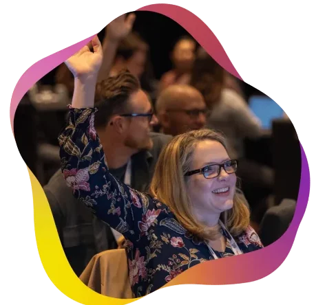 Founder pitching new product at Natural Products Expo West 2026 innovation summit