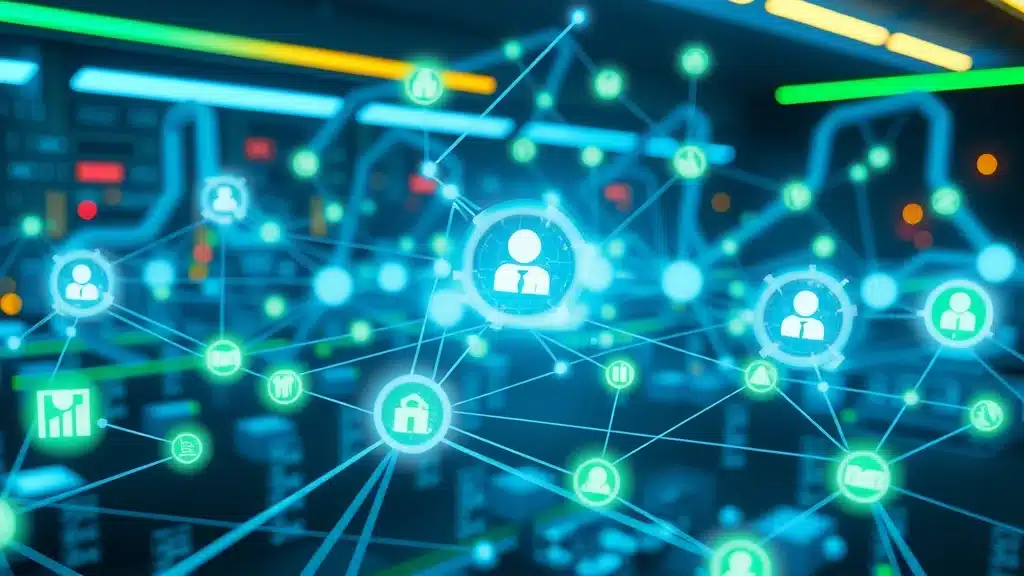 Interconnected digital platforms illustrating building digital authority through structured expertise and messaging