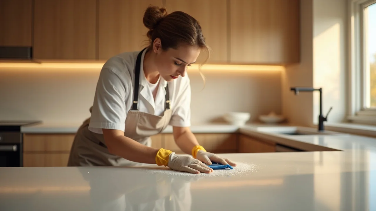 Expert post-construction cleaner protects high-end surfaces for contractors