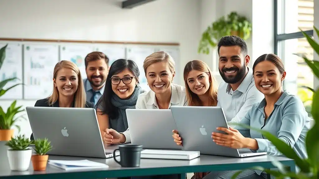 SaaS and consulting professionals benefiting from the aeo authority engine strategy